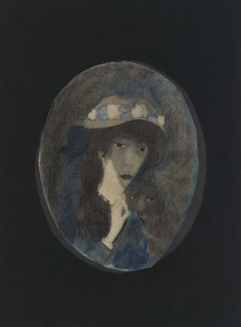 Marie Laurencin, Autoportrait au chien (Self-portrait with a Dog), 1919-1920 , Galerie Buchholz