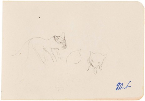 Marie Laurencin, Untitled [The Kittens], n.d. , Galerie Buchholz