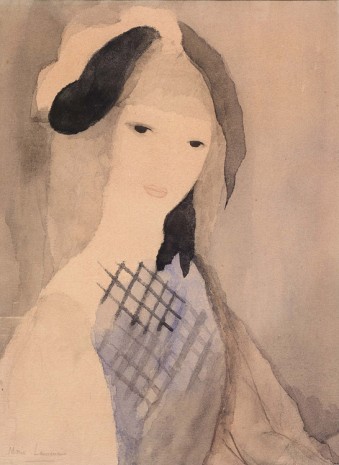 Marie Laurencin, Portrait de jeune fille (Portrait of a Young Girl), 1925 , Galerie Buchholz
