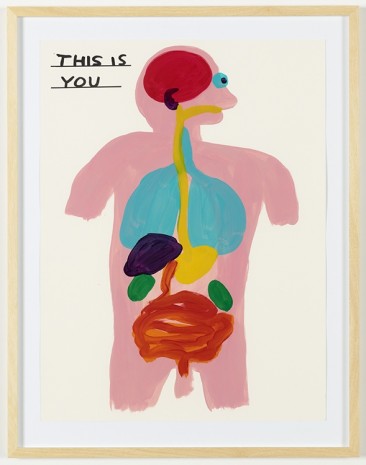 David Shrigley, Untitled (This is You), 2012, Galleri Nicolai Wallner