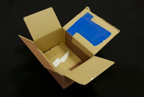 Kazuko Miyamoto, Cardboard box Painting , 1984, Exile