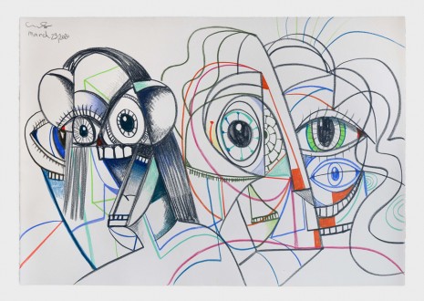 George Condo, Parallel Lives, 2020 , Hauser & Wirth