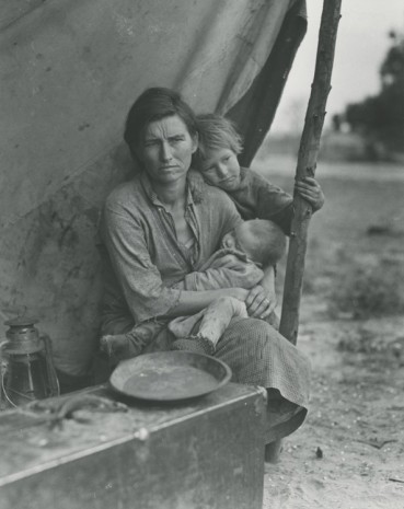 Dorothea Lange, Migrant Mother, Nipomo, California, 1936, Howard Greenberg Gallery