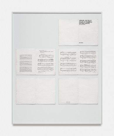 Alejandro Cesarco, Margarita's Music Book (Spes Vitae), 2018 , Galleria Raffaella Cortese