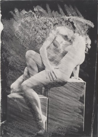 Mimmo Rotella, L'amplesso, 1975, Cardi Gallery