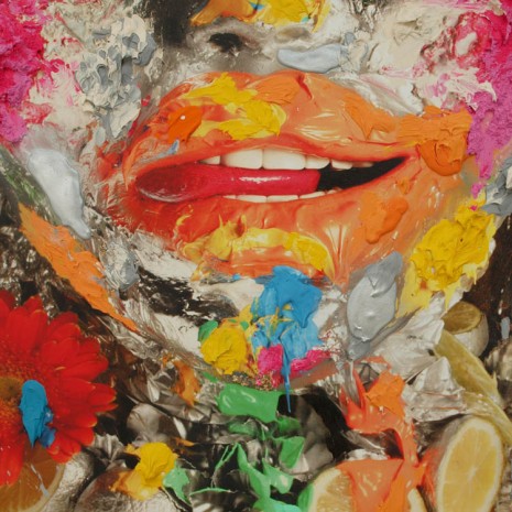 Ashley Bickerton, Silver Head I, 2012, Cardi Gallery
