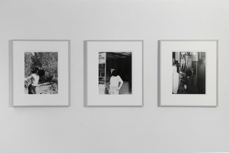William E. Jones, Triptych of Killed Portraits (Arthur Rothstein, John Vachon), 2018 , Galleria Raffaella Cortese