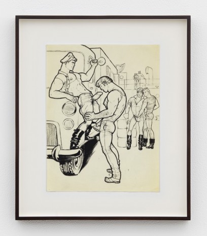 Tom of Finland, Untitled (from Trucker's Delivery Series), 1965 , David Kordansky Gallery