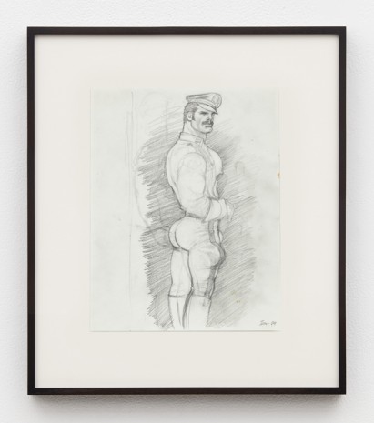 Tom of Finland, Untitled (Preparatory Drawing), c. 1980 , David Kordansky Gallery