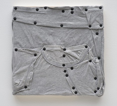 Tom Burr, his personal effects (grey, one), 2012, David Kordansky Gallery