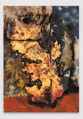 Korakrit Arunanondchai , Painting with history, the Red Sea, 2020 , David Zwirner