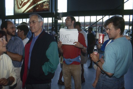 Jonathan Monk, Waiting for Famous People (Curt Cobain), 1995, Galleri Nicolai Wallner