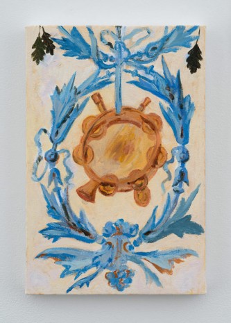 Karen Kilminik, the blue fairy's tambourine in the oak forest, 2018 , 303 Gallery