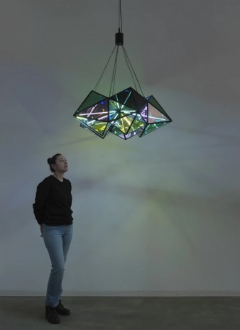 Olafur Eliasson , Supercube star (green), 2019 , Tanya Bonakdar Gallery