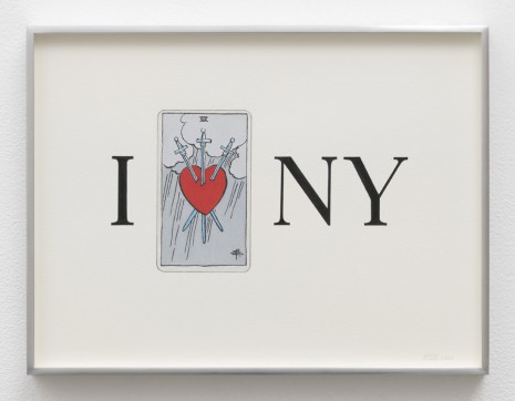 Linda Stark, I Heart NY, 2012 , David Kordansky Gallery