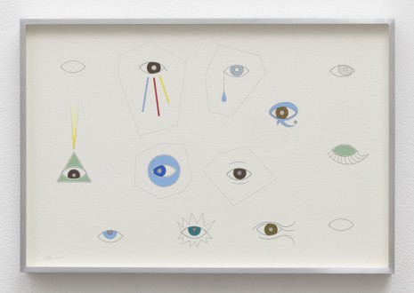Linda Stark, Eyes, 2016 , David Kordansky Gallery