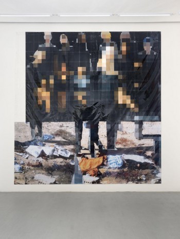 Thomas Hirschhorn , Pixel-Collage n°79, 2016 , Alfonso Artiaco