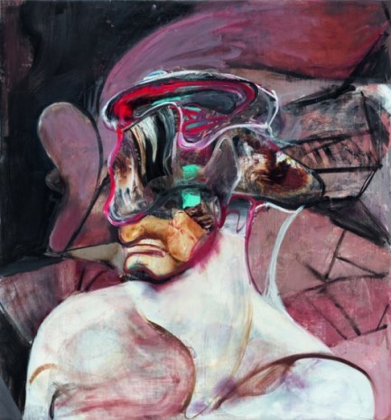 Adrian Ghenie, Self-Portrait with Picassoesque Background, 2020, Tim Van Laere Gallery