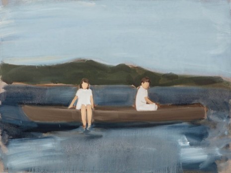 Gideon Rubin, Untitled (Two in a Boat), 2019 , Monica De Cardenas