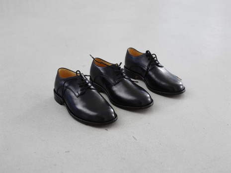 Jason Dodge, Shoes made for someone with three feet by a master shoemaker in Berlin, , Casey Kaplan