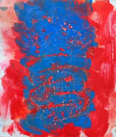 Henrik Olesen, intestine, blue, 2020 , Galerie Buchholz