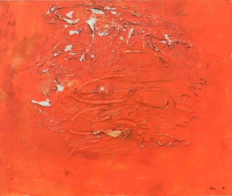 Henrik Olesen, intestine, orange, 2020 , Galerie Buchholz