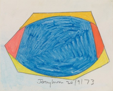 Jeremy Moon, Drawing [20/9/73], 1973 , Luhring Augustine