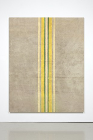 Fredrik Værslev, Untitled (Canopy Painting: Cream, Jade Green, Light Yellow and Yellow), 2012, STANDARD (OSLO)