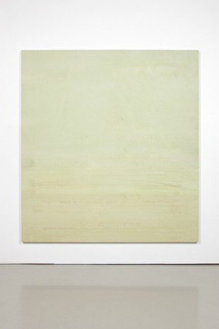 Fredrik Værslev, Untitled (Canopy Painting: Light Green Monochrome), 2012, STANDARD (OSLO)