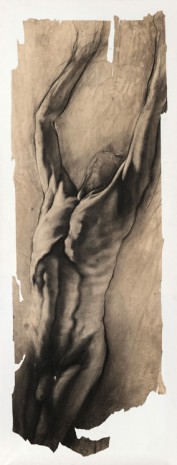Ernest Pignon-Ernest, Les âmes du purgatoire, Naples, 1990 , Galerie Lelong & Co.
