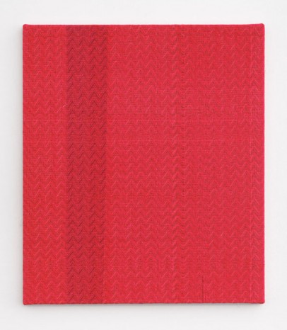 Heather Cook , Shadow Weave Fluorescent Red + Scarlet (5116) 8/2 Cotton 20 EPI, 2020, Praz-Delavallade