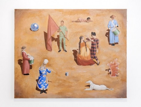 Christian Hidaka, Desert figures, 2020 , Almine Rech