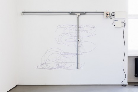 Angela Bulloch, Dynamic Stereo Drawing Machine, 2020 , Esther Schipper