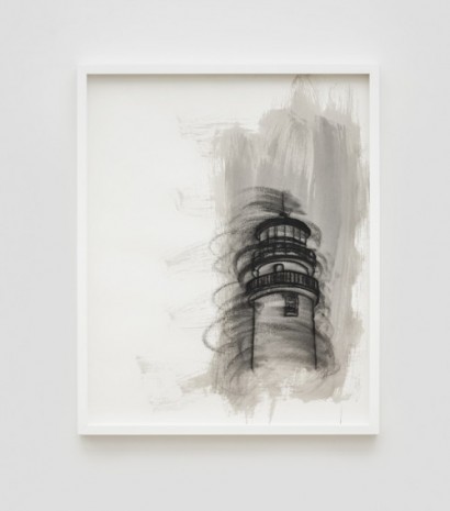 Gary Simmons, Untitled (Lighthouse No. 4), 2019 , Simon Lee Gallery