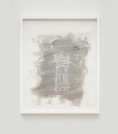 Gary Simmons, Untitled (Watch Tower No. 5), 2019 , Simon Lee Gallery