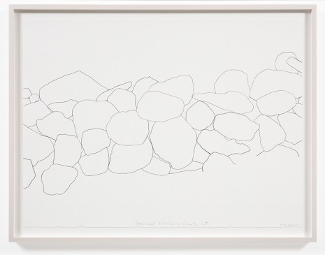 Spencer Finch, Stone Wall, Litchfield County, CT 1, 2012, Galerie Nordenhake