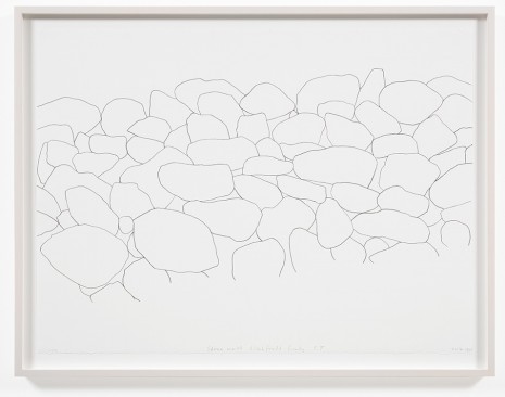 Spencer Finch, Stone Wall, Litchfield County, CT 2, 2012, Galerie Nordenhake