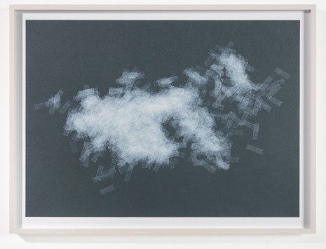 Spencer Finch, Cloud Study (Giverny) 0484, 2012, Galerie Nordenhake