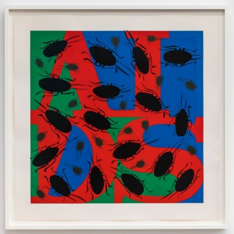 General Idea , Untitled (AIDS with Cockroaches #2), 1993, Mai 36 Galerie