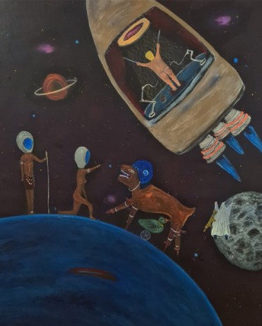 Kubilay Mert Ural, no title (space astronaut), 2020, Ellen de Bruijne PROJECTS