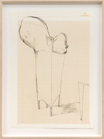 Ludovica Carbotta, Twr sketch 01, 2019 , Galería Marta Cervera