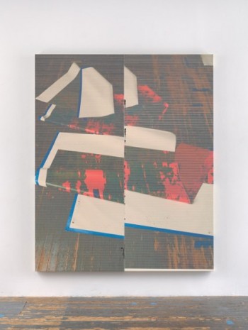 Wade Guyton, Untitled, 2020, Galerie Chantal Crousel