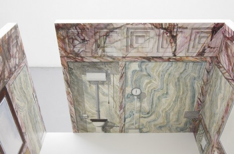Lucy McKenzie, Fascist Bathroom (detail), 2012, Galerie Micheline Szwajcer (closed)