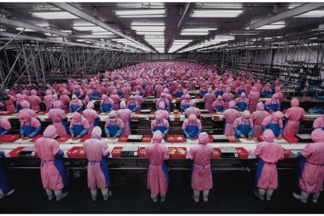 Edward Burtynsky, Manufacturing #17, Deda Chicken Processing Plant, Dehui City, Jilin Province, China, 2005, Howard Greenberg Gallery