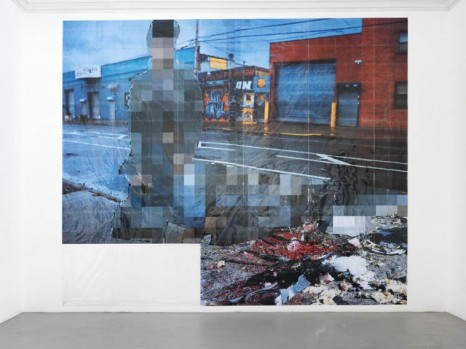 Thomas Hirschhorn, «Pixel-Collage n°86», 2017, Alfonso Artiaco