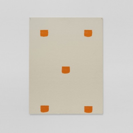 Niele Toroni , Impronte di pennello n.50 a intervalli di 30 cm, 1993, A arte Invernizzi