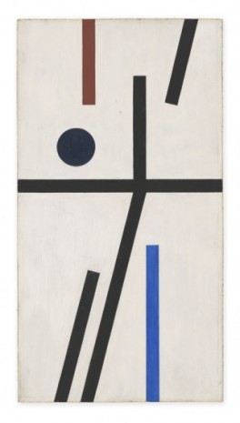 Sophie Taeuber-Arp, Croix brisée. Composition verticale (Broken Cross. Vertical Composition),  1932, Hauser & Wirth