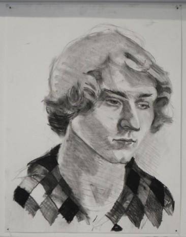 Jérôme Zonder, Portrait de Pierre-François #14, 2020 , Galerie Nathalie Obadia