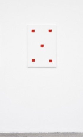 Niele Toroni, Empreintes de pinceau N°50 à intervalles réguliers de 30 cm, juin 2019 , Marian Goodman Gallery