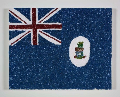 Karen Kilimnik, My Judith Leiber Grand Cayman flag the island getaway, 2004, 303 Gallery